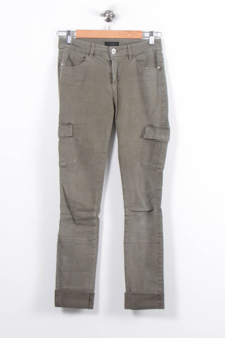 Pantalon Cargo Vert - Taille XS/34 de la marque IKKS | PARAD78775 - Vendu par Paradigme - Image 2