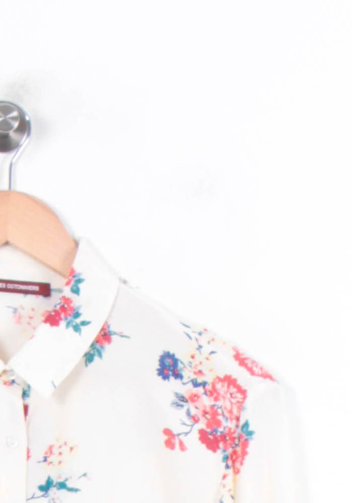 Robe Longue Blanche et Multicolore - Taille S/36 de la marque Comptoir des Cotonniers | PARAD78797 - Vendu par Paradigme - Image 3