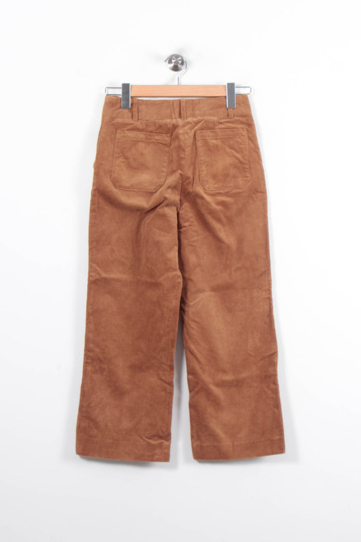 Pantalon Côtelé Marron - Taille S/36 de la marque Maison 123 | PARAD78814 - Vendu par Paradigme - Image 4