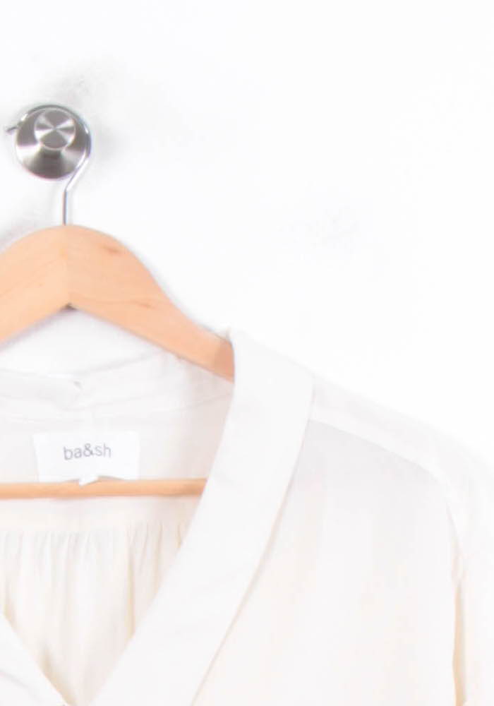 Chemise Blanche - Taille S/36 de la marque ba&sh | PARAD78893 - Vendu par Paradigme - Image 3