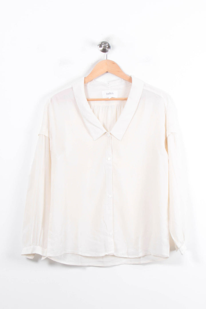 Chemise Blanche - Taille S/36 de la marque ba&sh | PARAD78893 - Vendu par Paradigme - Image 2