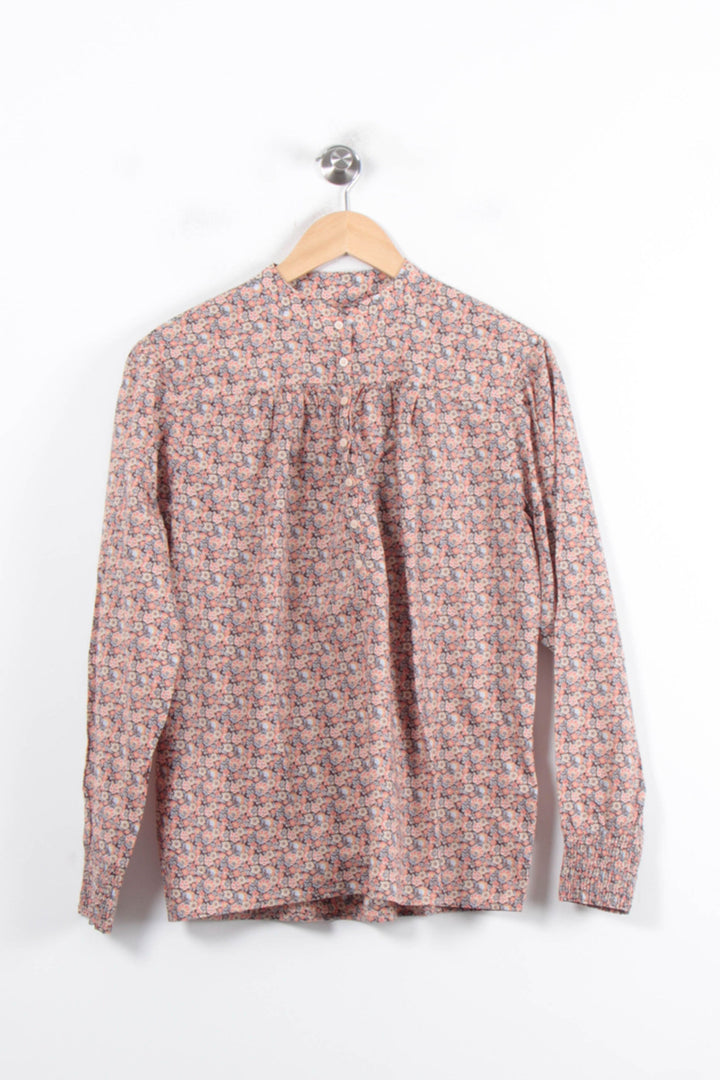 Blouse Fleurie Multicolore - Taille S/36 de la marque ba&sh | PARAD78910 - Vendu par Paradigme - Image 2