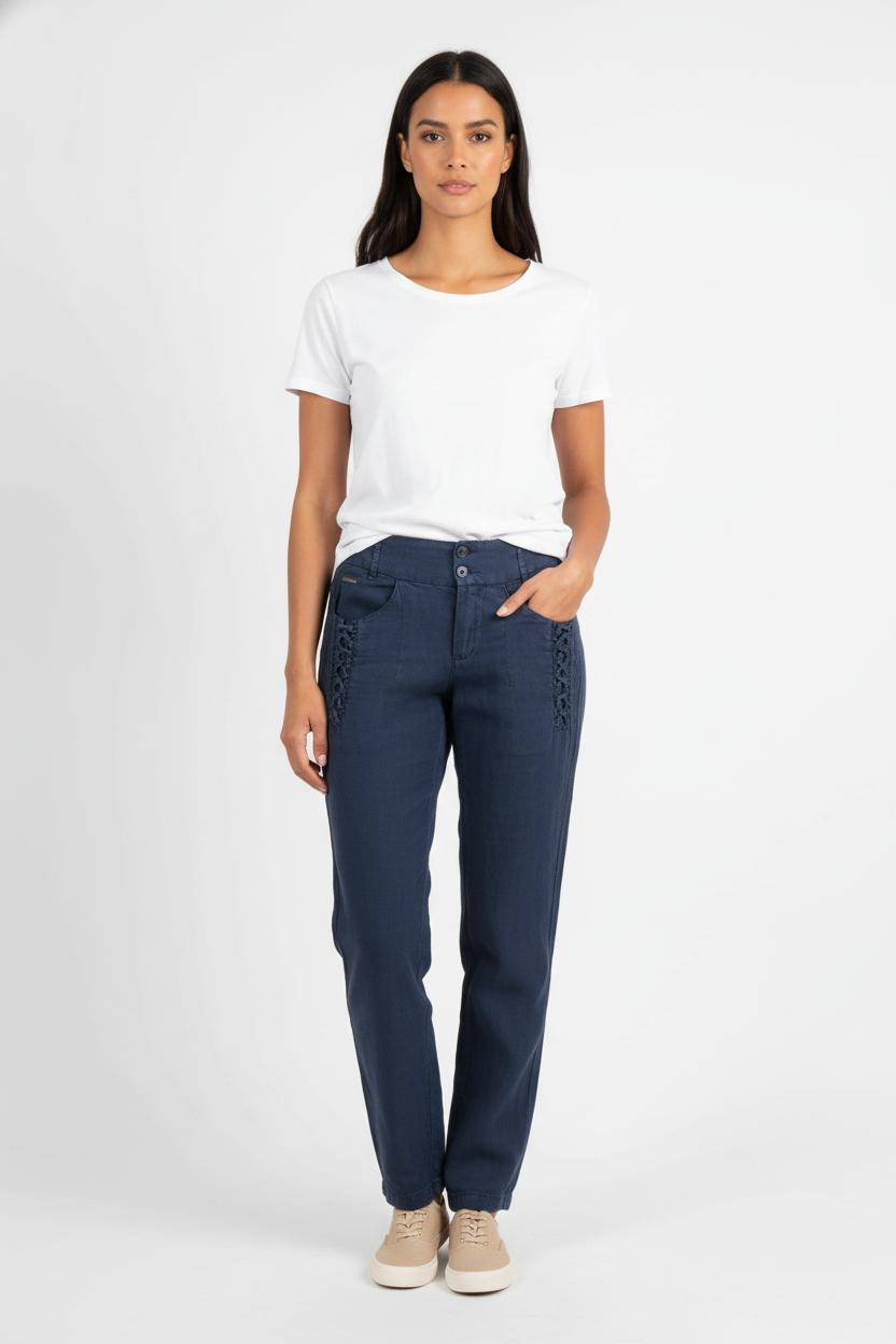Pantalon Bleu - Taille S/36 de la marque One Step | PARAD78923 - Vendu par Paradigme - Image 1