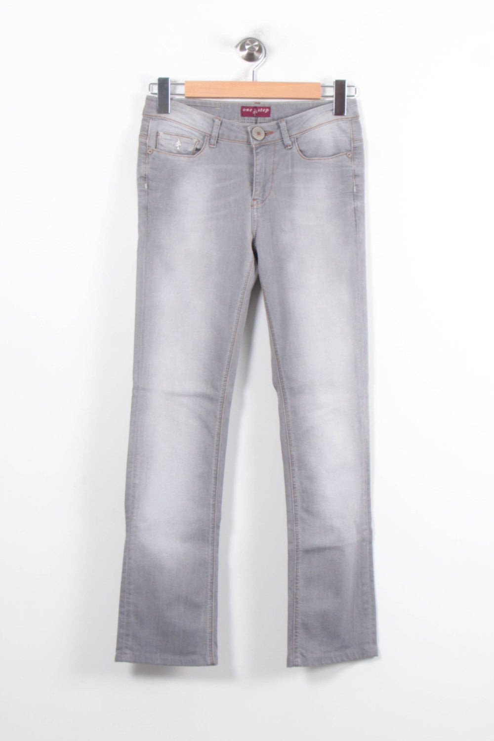 Jean Gris - Taille M/38 de la marque One Step | PARAD79015 - Vendu par Paradigme - Image 2