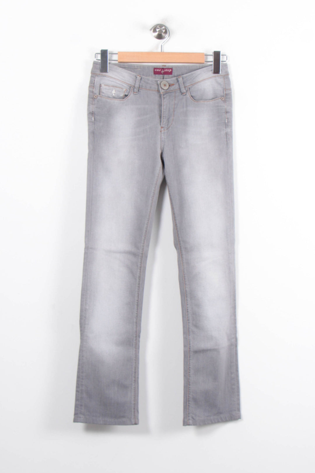 Jean Gris - Taille M/38 de la marque One Step | PARAD79015 - Vendu par Paradigme - Image 2
