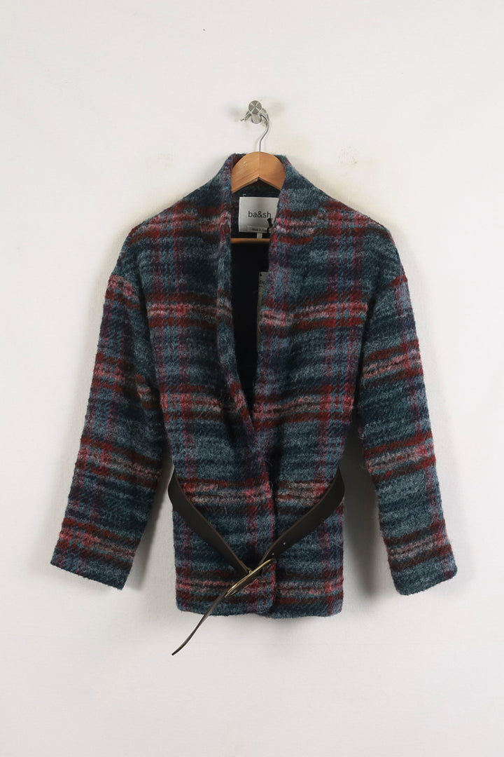 Veste Bleu et Rouge - Taille S/36 de la marque ba&sh | PARAD79083 - Vendu par Paradigme - Image 2