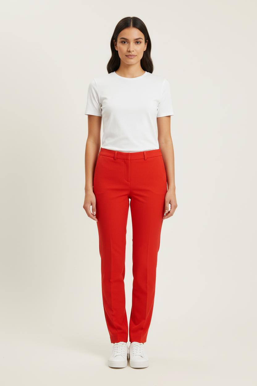 Pantalon Rouge - Taille S/36 de la marque ba&sh | PARAD80059 - Vendu par Paradigme - Image 1