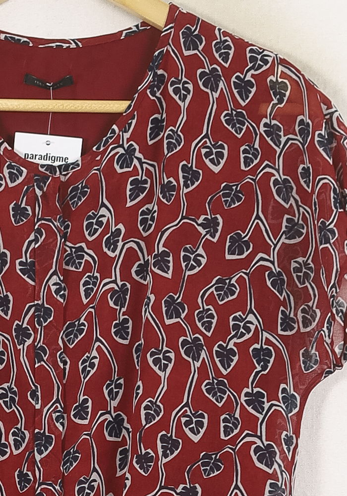 Combishort Rouge et Bleu - Taille S/36 de la marque IKKS | PARAD80187 - Vendu par Paradigme - Image 3