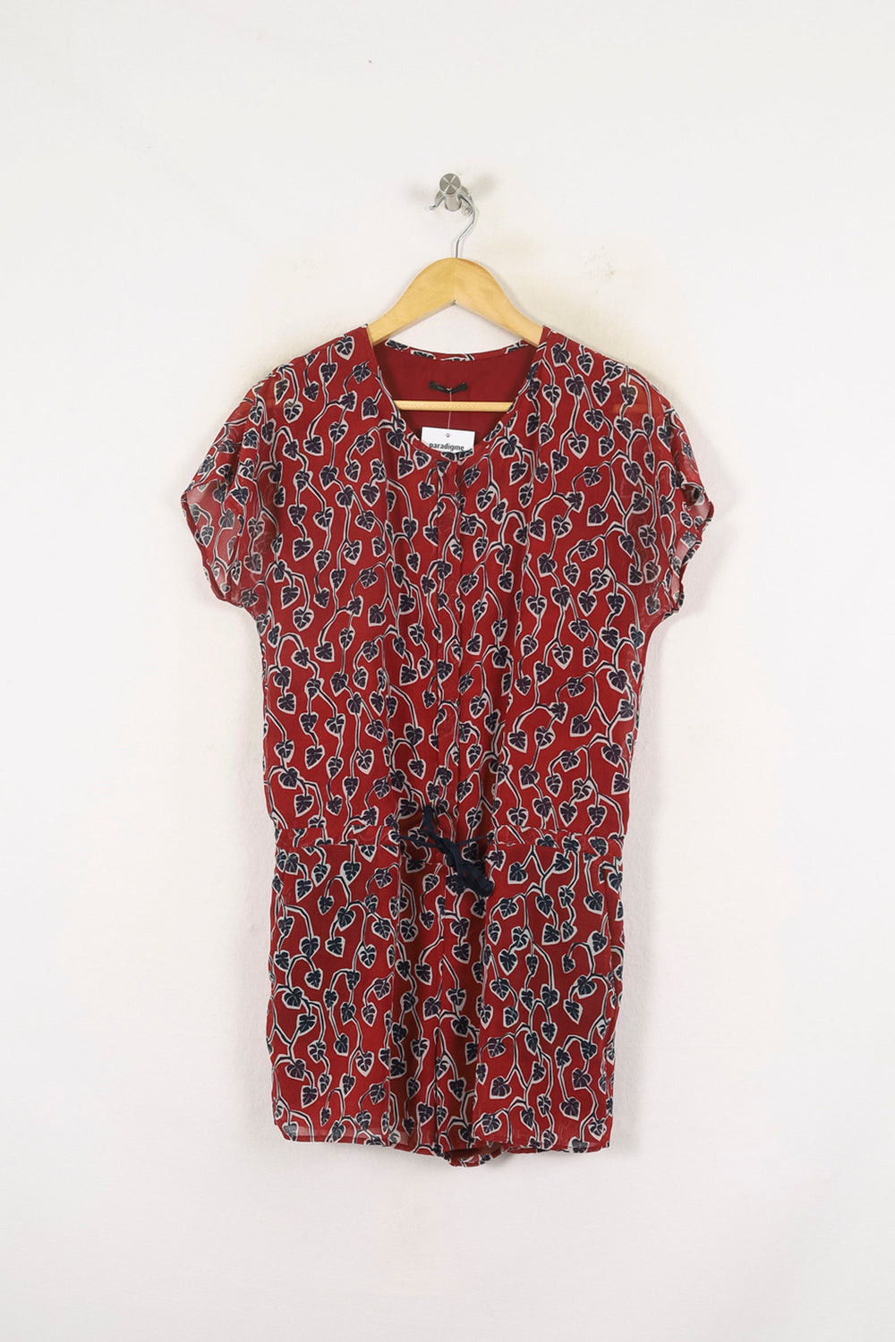 Combishort Rouge et Bleu - Taille S/36 de la marque IKKS | PARAD80187 - Vendu par Paradigme - Image 2
