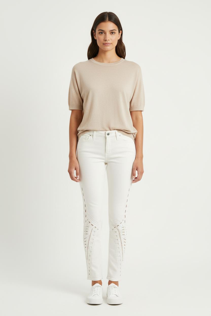 Jean Blanc - Taille M/38 de la marque IRO | PARAD80255 - Vendu par Paradigme - Image 1