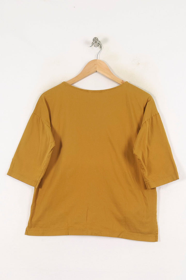Tee-shirt Jaune - Taille L/40 de la marque Comptoir des Cotonniers | PARAD80268 - Vendu par Paradigme - Image 4