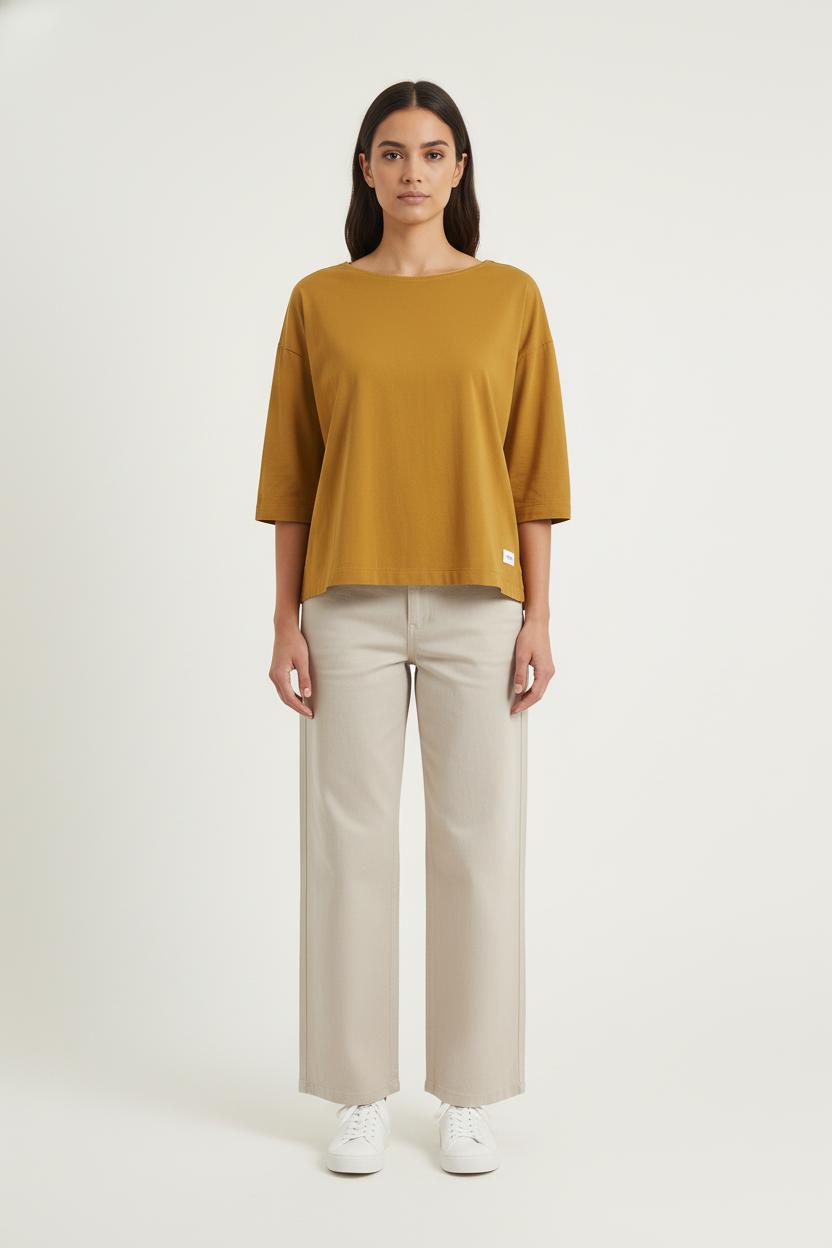 Tee-shirt Jaune - Taille L/40 de la marque Comptoir des Cotonniers | PARAD80268 - Vendu par Paradigme - Image 1