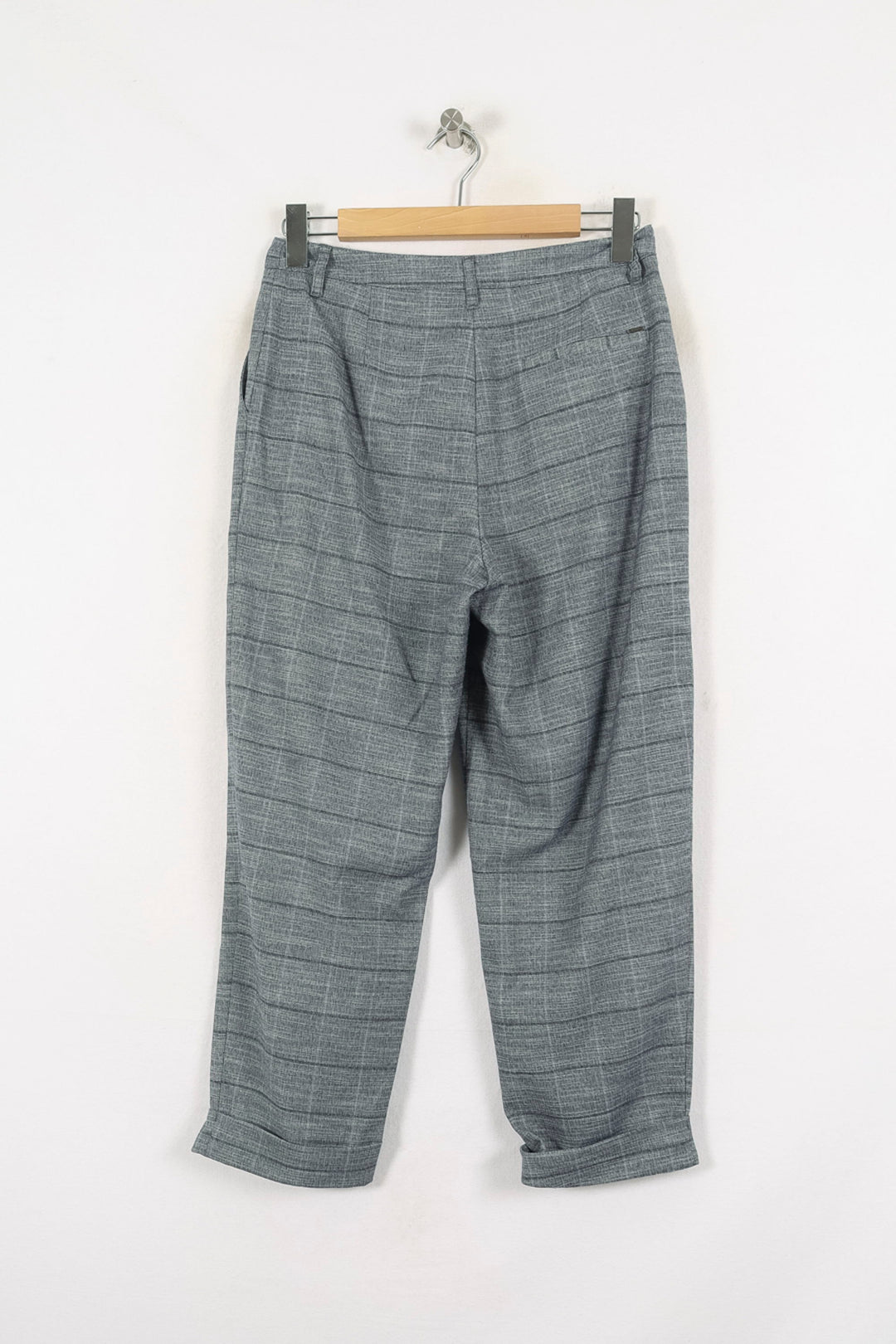 Pantalon Prince-de-Galles Gris - Taille M/38 de la marque IKKS | PARAD80278 - Vendu par Paradigme - Image 4
