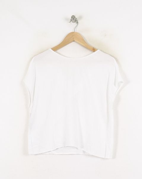 T-shirt Blanc - Taille L/40 de la marque Comptoir des Cotonniers | PARAD80295 - Vendu par Paradigme - Image 4