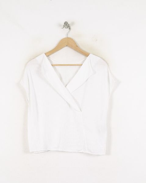T-shirt Blanc - Taille L/40 de la marque Comptoir des Cotonniers | PARAD80295 - Vendu par Paradigme - Image 2