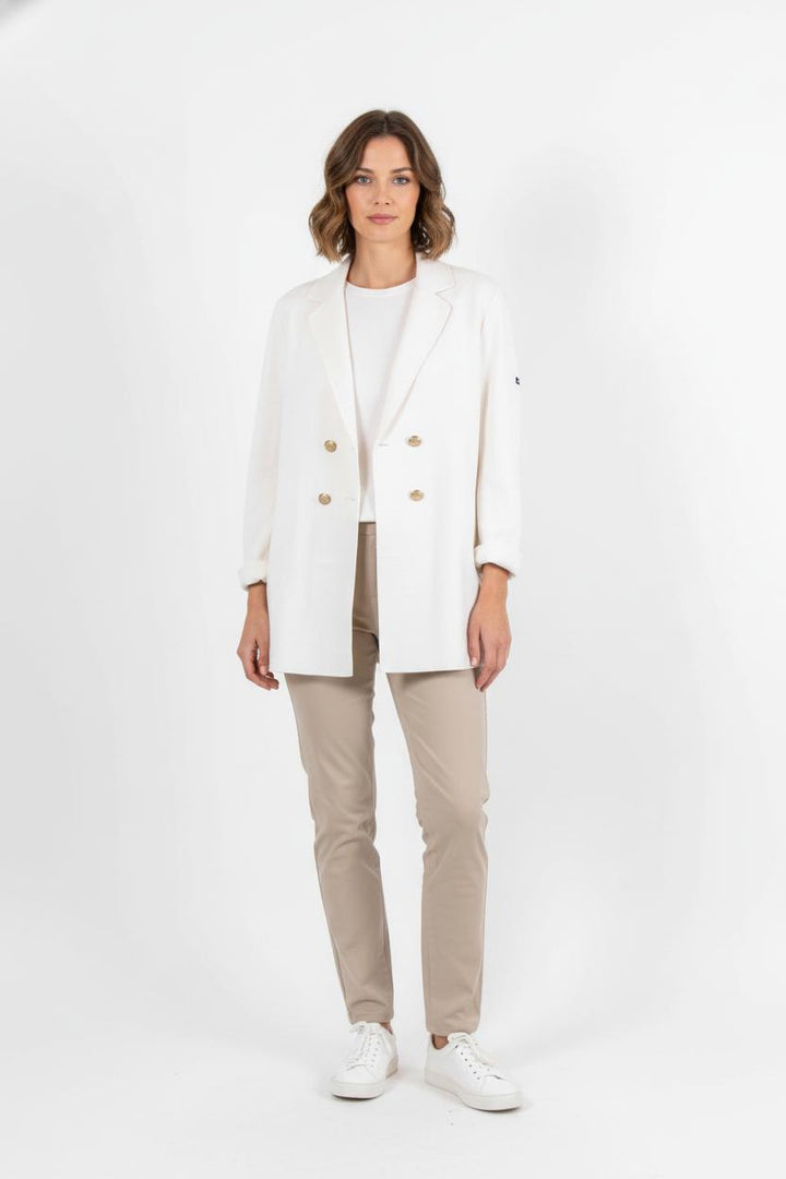 Blazer Blanc - Taille L/40 de la marque Saint James | PARAD80302 - Vendu par Paradigme - Image 1