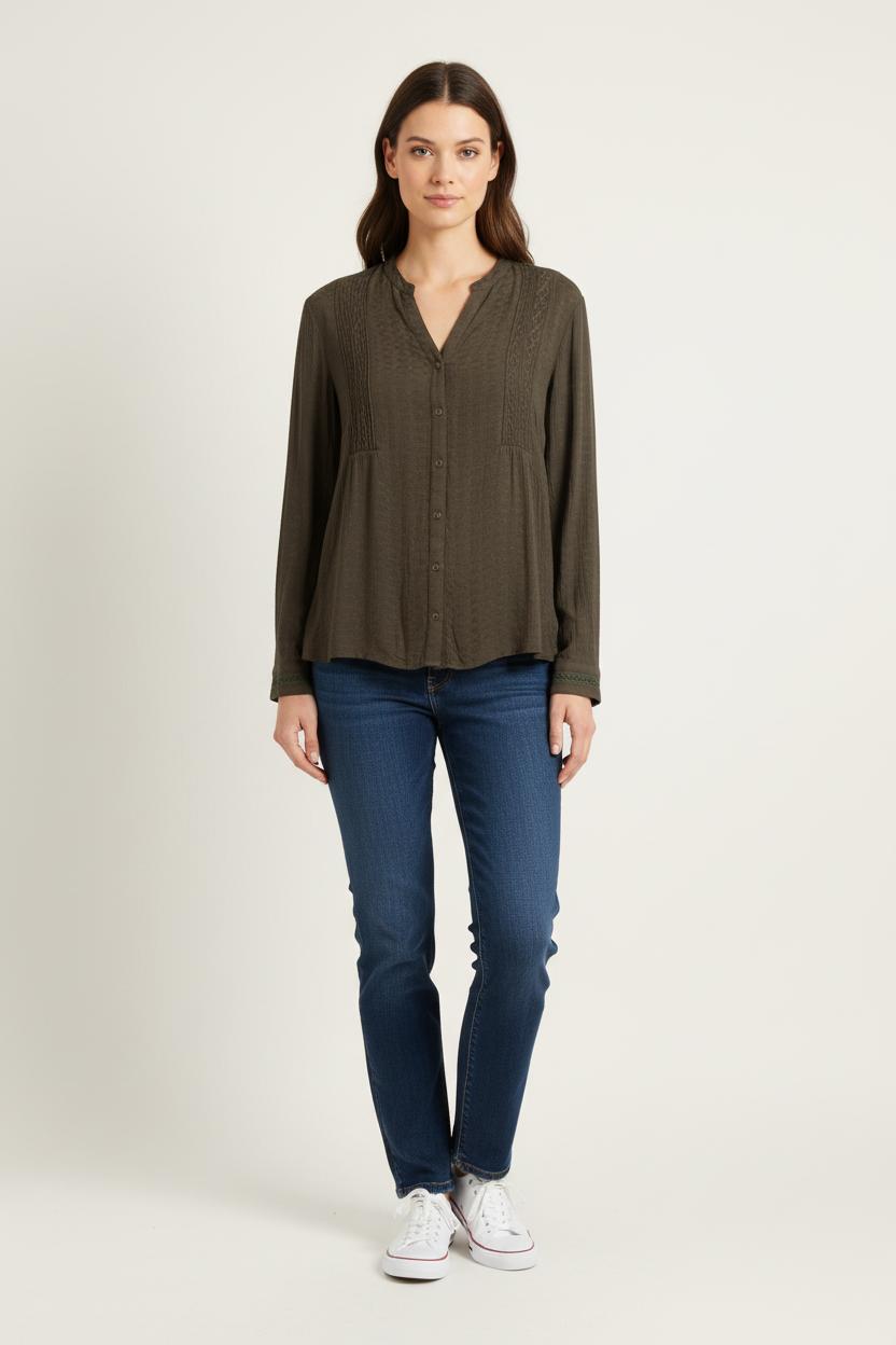 Blouse Verte - Taille XXL/44 de la marque One Step | PARAD80321 - Vendu par Paradigme - Image 1