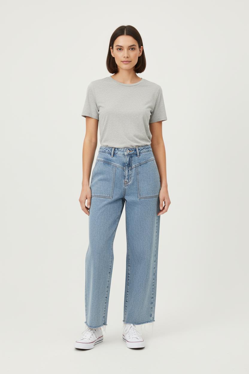 Jean Bleu - Taille S/36 de la marque ba&sh | PARAD80339 - Vendu par Paradigme - Image 1