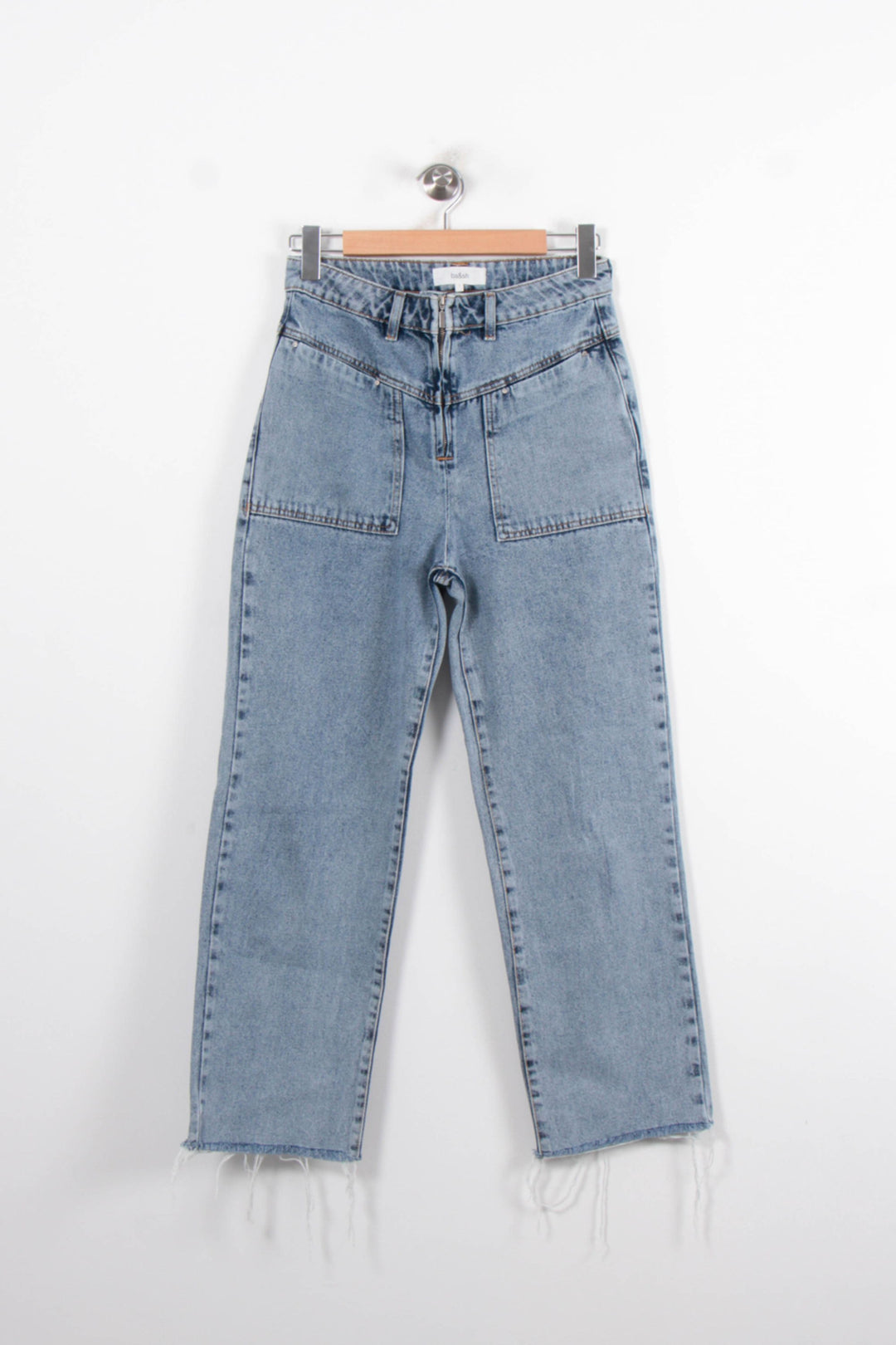 Jean Bleu - Taille S/36 de la marque ba&sh | PARAD80339 - Vendu par Paradigme - Image 2