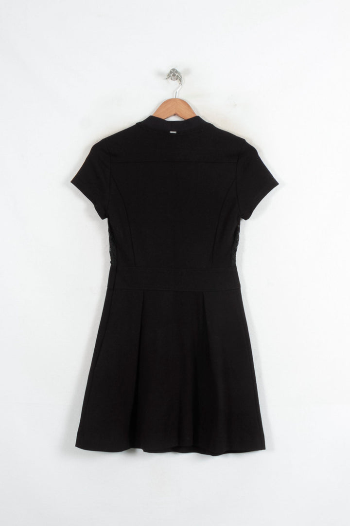 Robe Courte Noire - Taille S/36 de la marque IKKS | PARAD80413 - Vendu par Paradigme - Image 4
