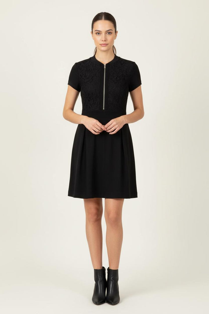 Robe Courte Noire - Taille S/36 de la marque IKKS | PARAD80413 - Vendu par Paradigme - Image 1