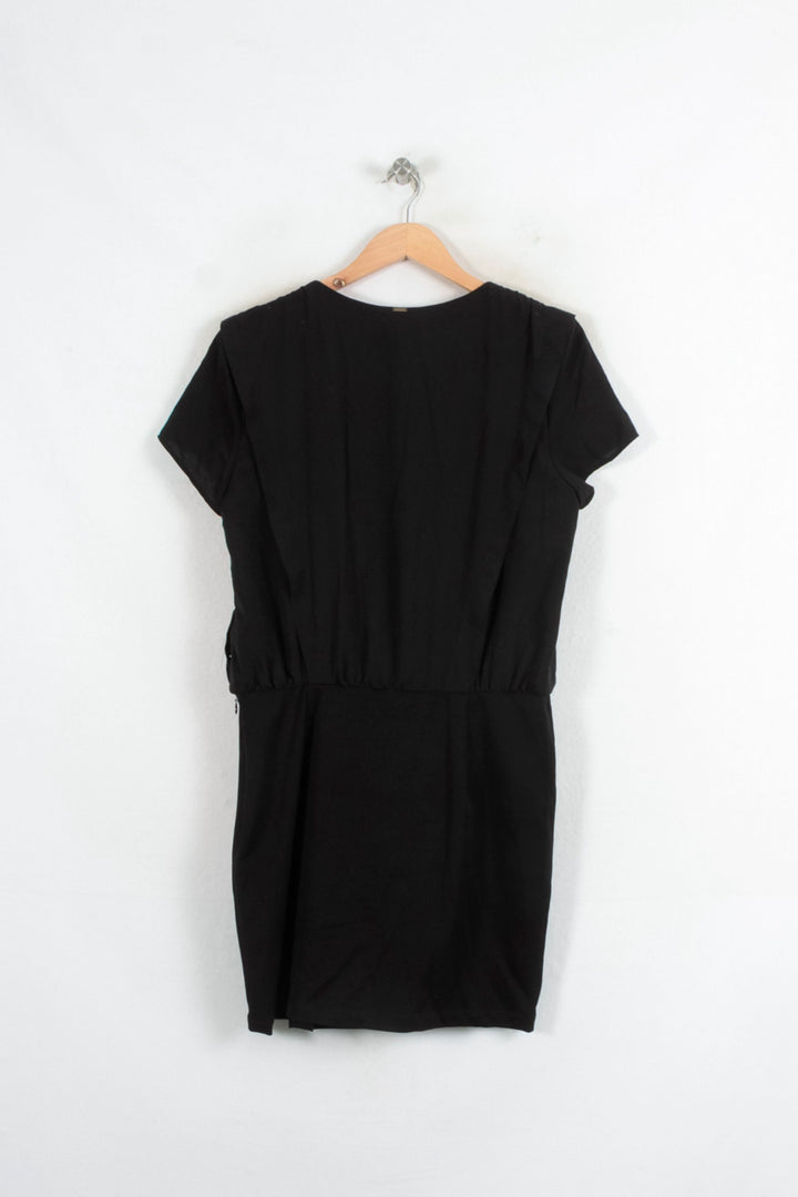 Robe Courte Noire - Taille L/40 de la marque IKKS | PARAD80468 - Vendu par Paradigme - Image 4