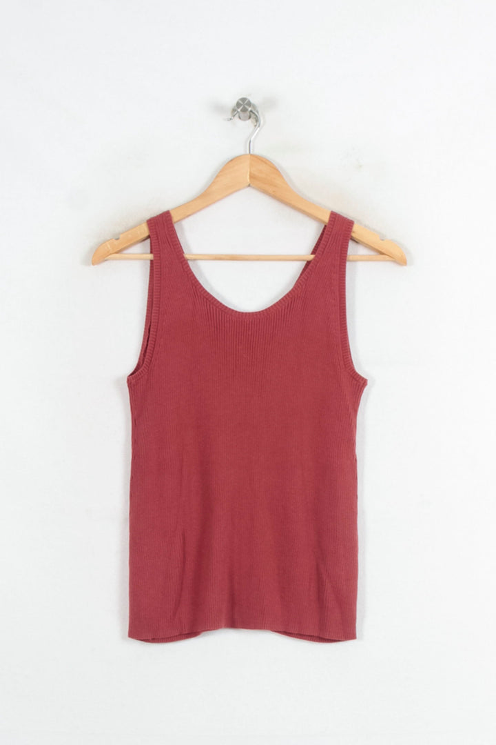 Débardeur Bordeaux - Taille M/38 de la marque Comptoir des Cotonniers | PARAD80473 - Vendu par Paradigme - Image 4