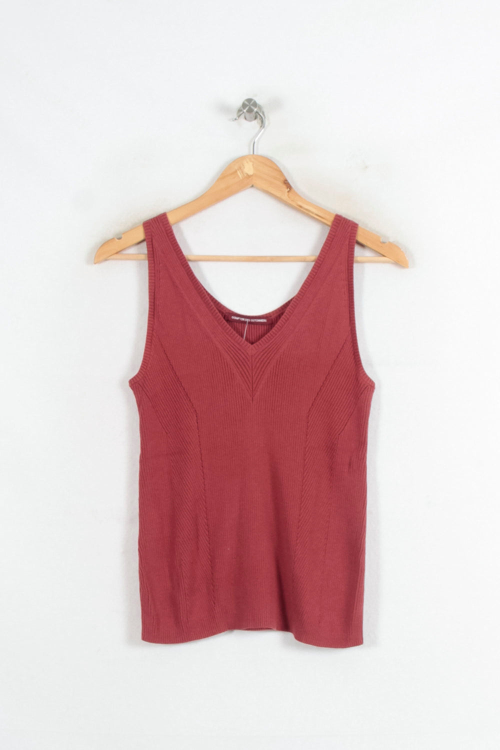 Débardeur Bordeaux - Taille M/38 de la marque Comptoir des Cotonniers | PARAD80473 - Vendu par Paradigme - Image 2