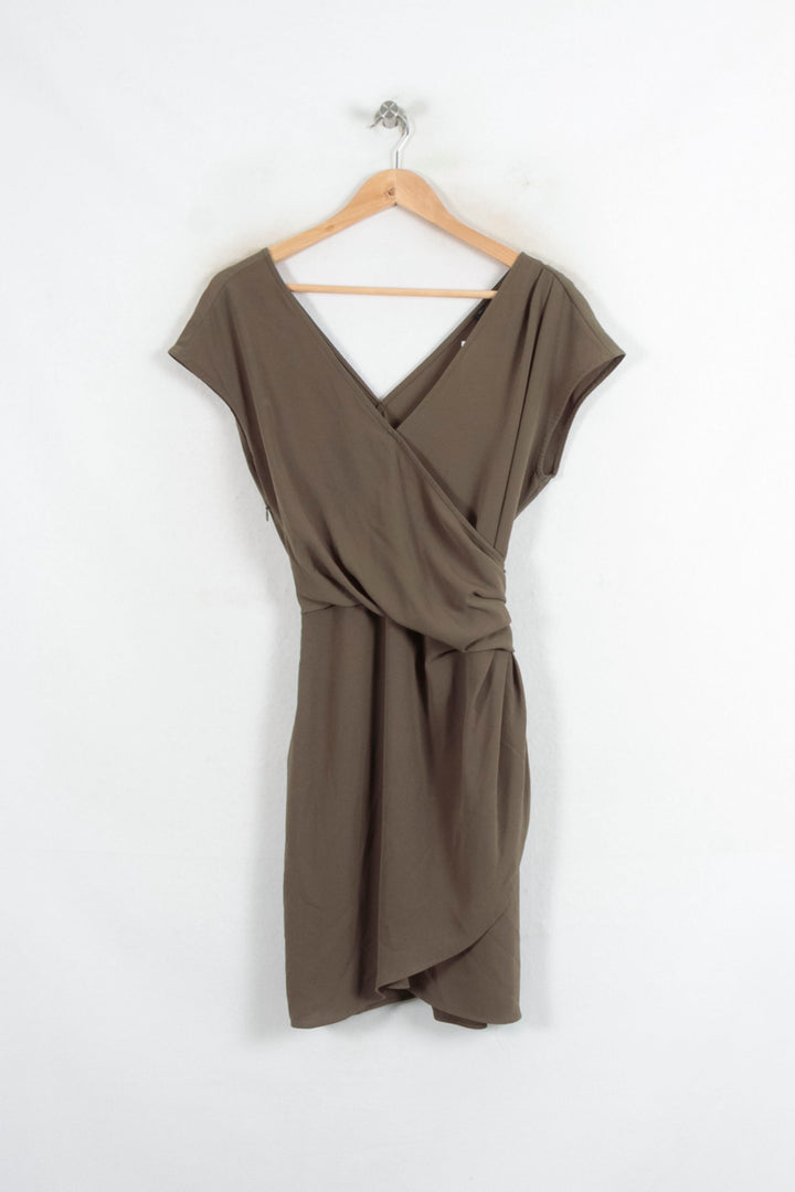 Robe Porte-feuille Verte - Taille M/38 de la marque IKKS | PARAD80506 - Vendu par Paradigme - Image 2