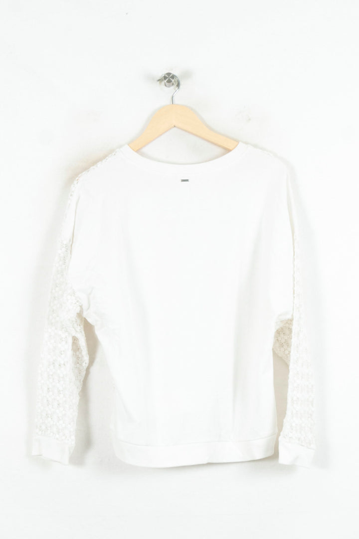 Blouse Blanche - Taille L/40 de la marque IKKS | PARAD80526 - Vendu par Paradigme - Image 4