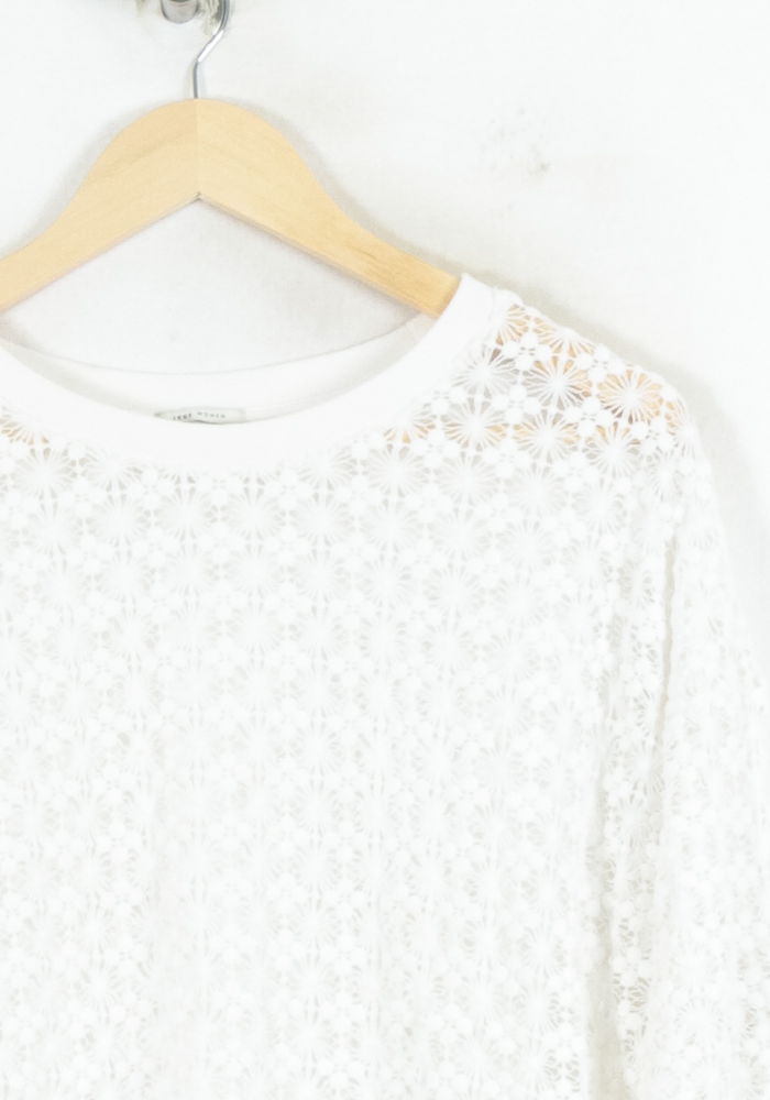 Blouse Blanche - Taille L/40 de la marque IKKS | PARAD80526 - Vendu par Paradigme - Image 3