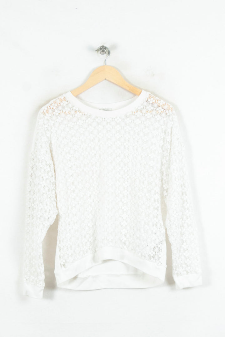 Blouse Blanche - Taille L/40 de la marque IKKS | PARAD80526 - Vendu par Paradigme - Image 2