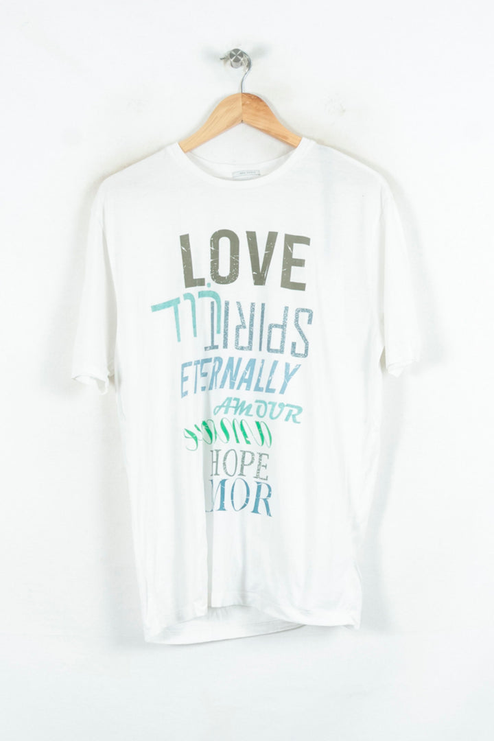Tee-shirt Blanc - Taille S/36 de la marque IKKS | PARAD80540 - Vendu par Paradigme - Image 2