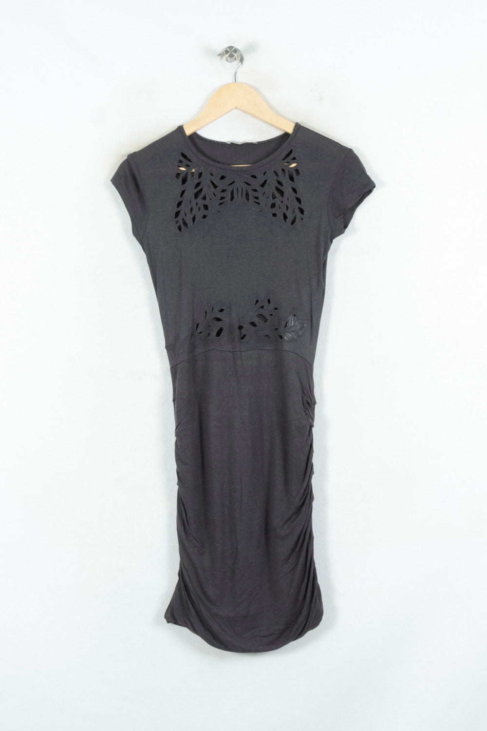 Robe Courte Grise - Taille M/38 de la marque Maje | PARAD80552 - Vendu par Paradigme - Image 2