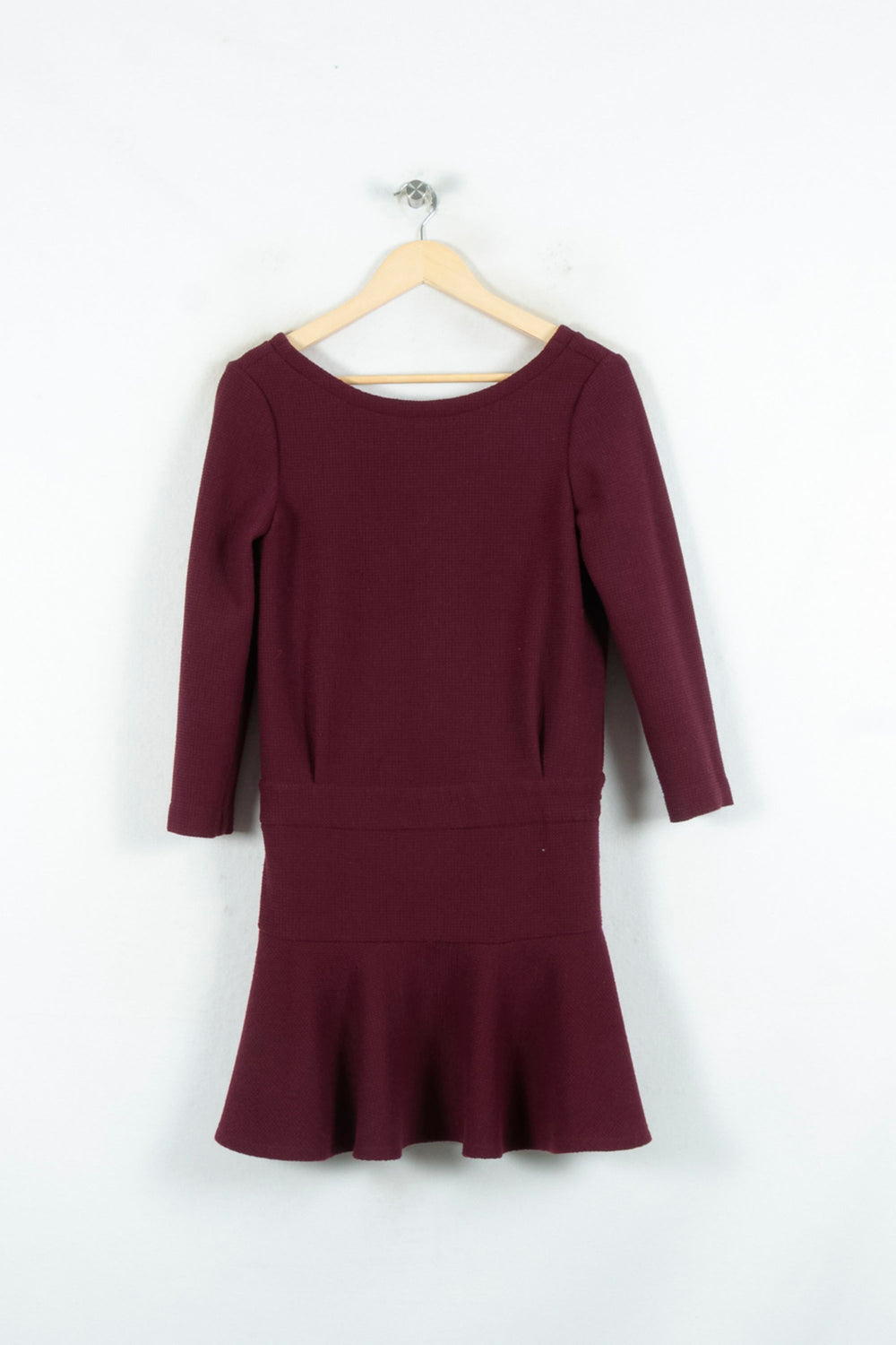 Robe Courte Bordeaux - Taille S/36 de la marque Comptoir des Cotonniers | PARAD80560 - Vendu par Paradigme - Image 2