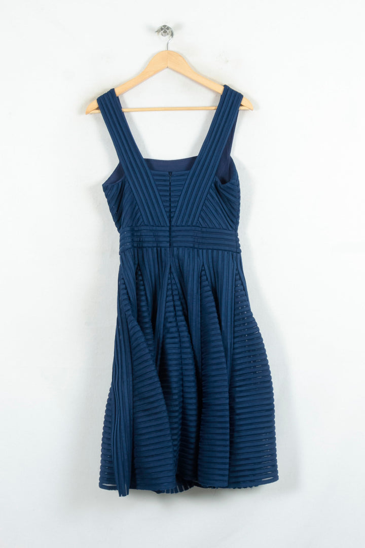 Robe Midi Bleue - Taille L/40 de la marque Maje | PARAD80607 - Vendu par Paradigme - Image 2