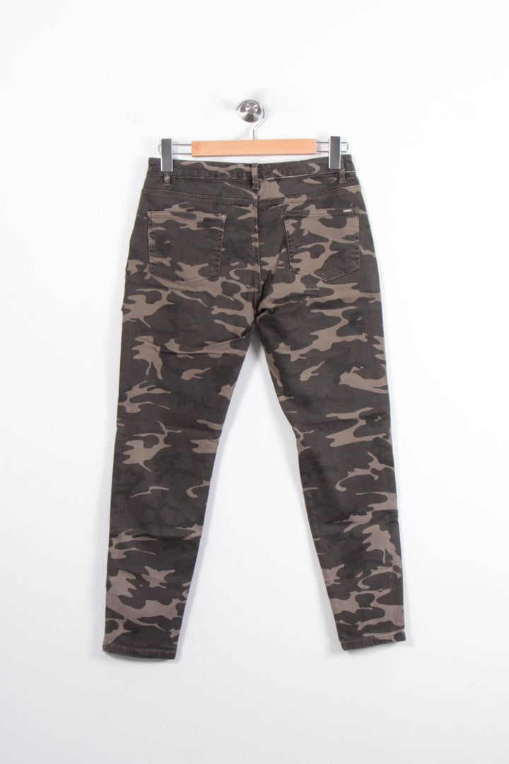Pantalon Camouflage Vert et Marron - Taille L/40 de la marque IKKS | PARAD80614 - Vendu par Paradigme - Image 4