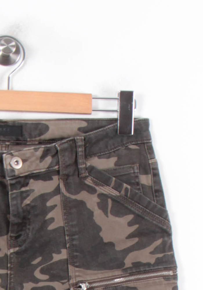 Pantalon Camouflage Vert et Marron - Taille L/40 de la marque IKKS | PARAD80614 - Vendu par Paradigme - Image 3