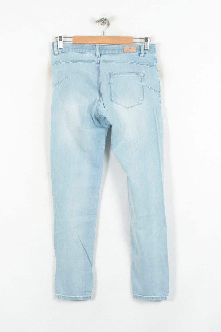 Jean Bleu Clair - Taille M/38 de la marque IKKS | PARAD80643 - Vendu par Paradigme - Image 4