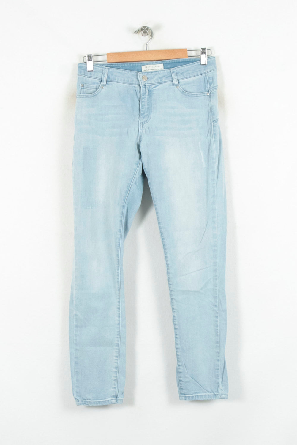 Jean Bleu Clair - Taille M/38 de la marque IKKS | PARAD80643 - Vendu par Paradigme - Image 2