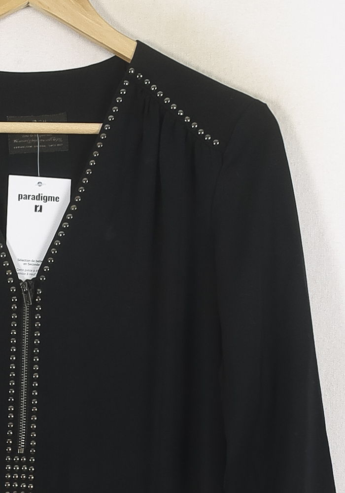 Robe Noire - Taille M/38 de la marque IKKS | PARAD80668 - Vendu par Paradigme - Image 3