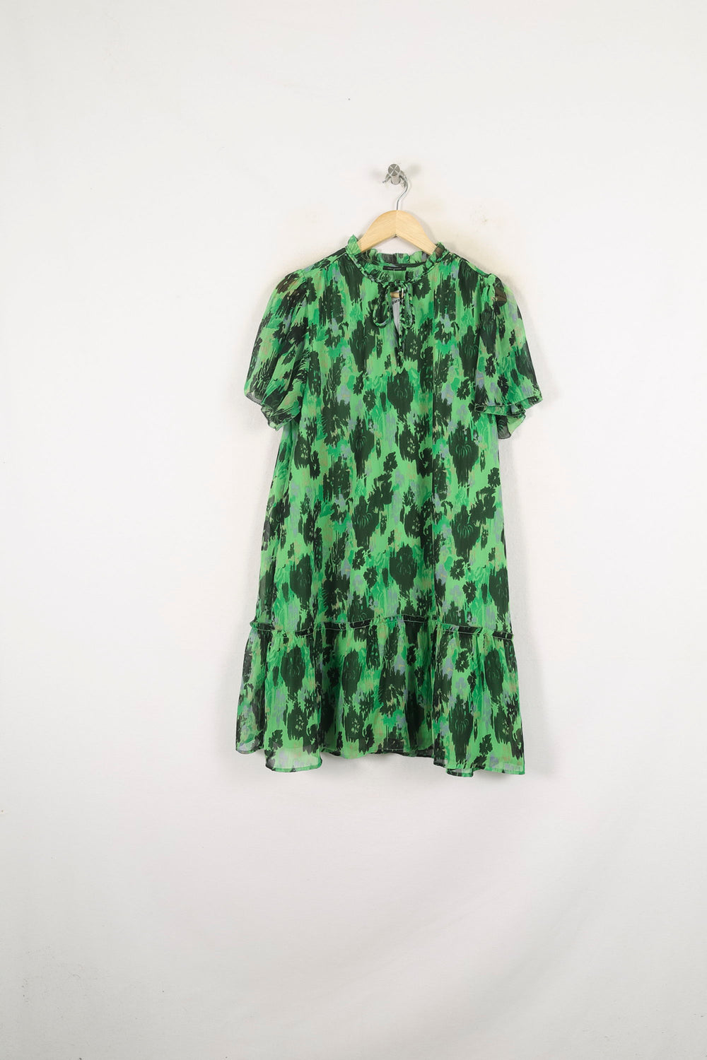 Robe Fluide Verte - Taille XL/42 de la marque IKKS | PARAD80674 - Vendu par Paradigme - Image 2