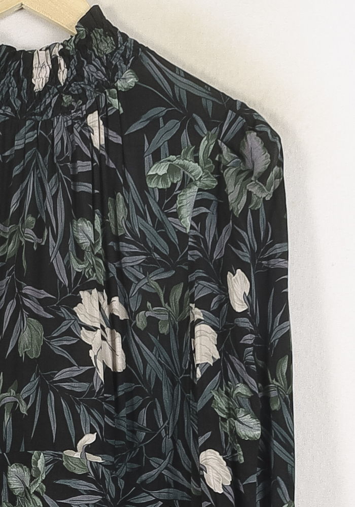 Robe Longue Noire et Verte - Taille XL/42 de la marque IKKS | PARAD80678 - Vendu par Paradigme - Image 3