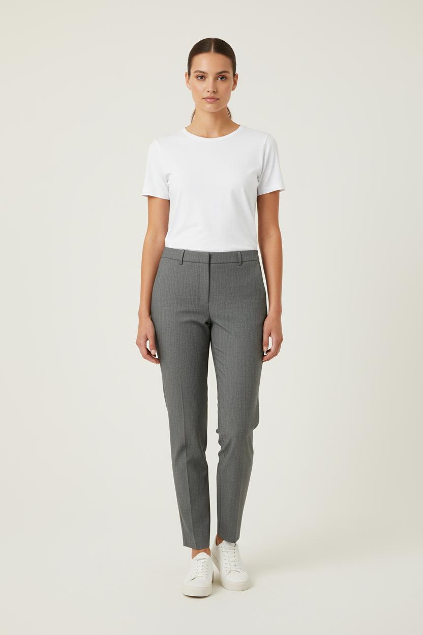 Pantalon De Costume Gris Taille XXL/44 IKKS d'occasion