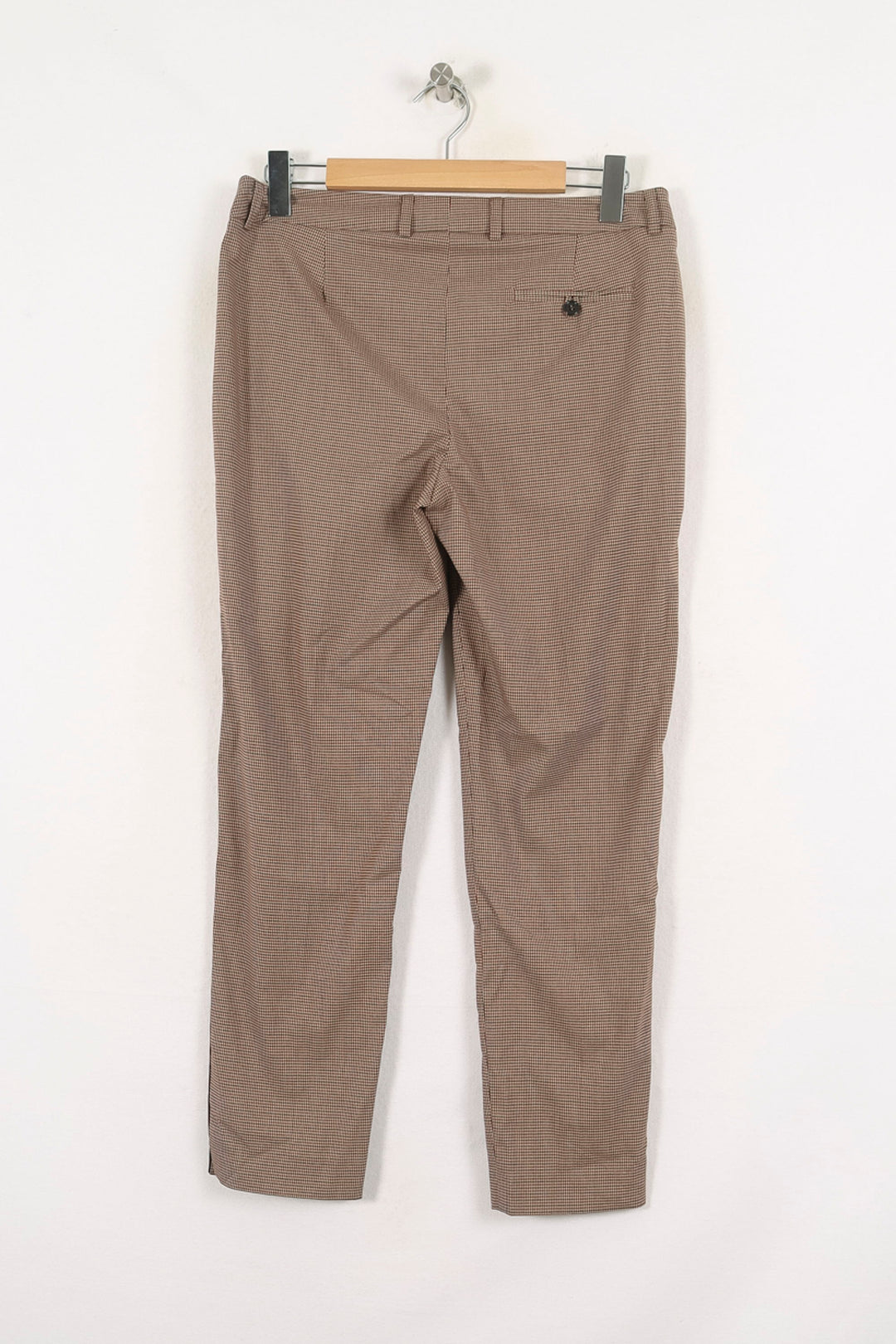 Pantalon Cigarette Marron - Taille XL/42 de la marque Maison 123 | PARAD80681 - Vendu par Paradigme - Image 4