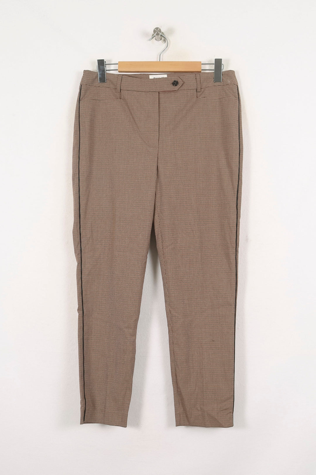Pantalon Cigarette Marron - Taille XL/42 de la marque Maison 123 | PARAD80681 - Vendu par Paradigme - Image 2