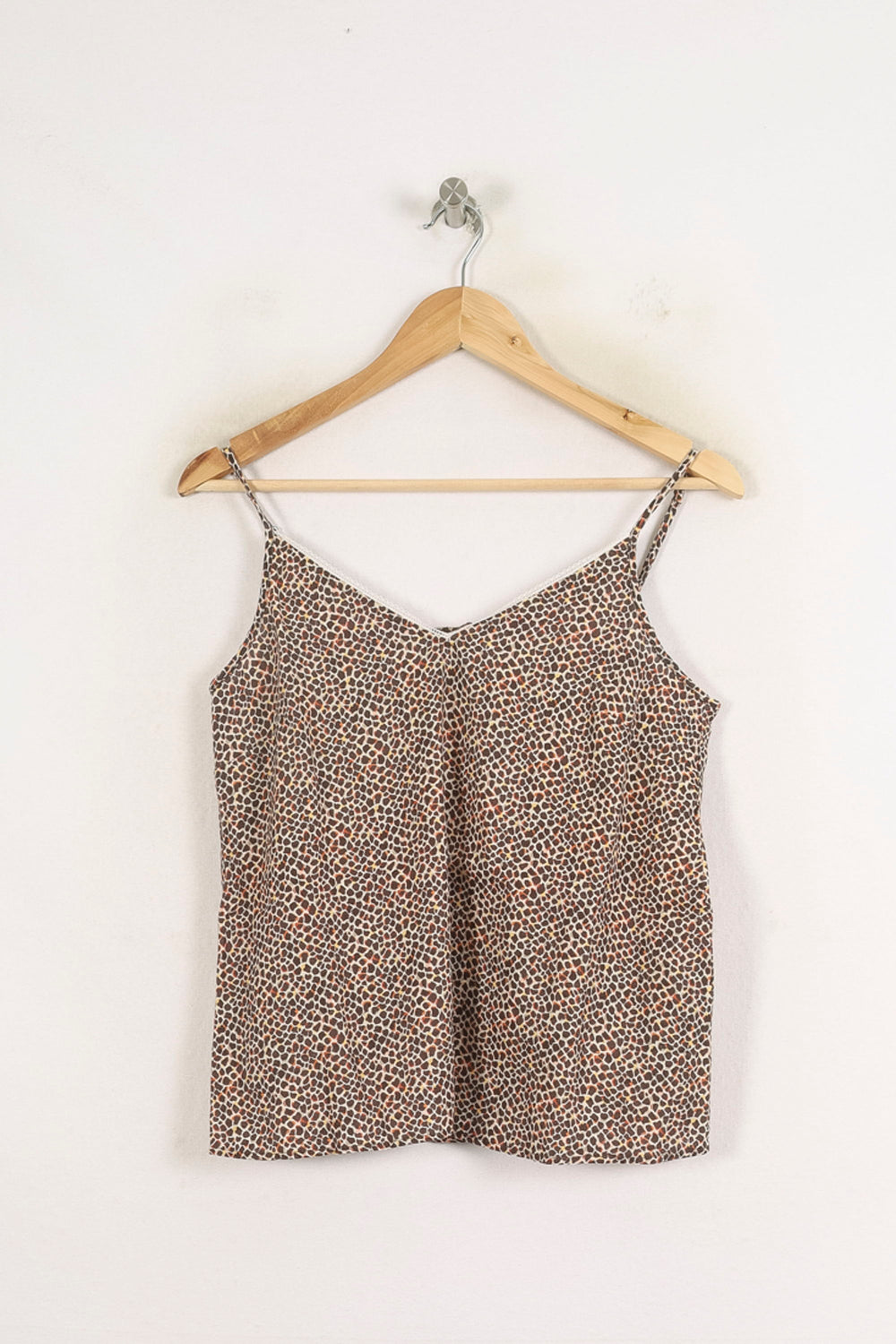 Débardeur Marron et Beige - Taille M/38 de la marque One Step | PARAD80746 - Vendu par Paradigme - Image 2