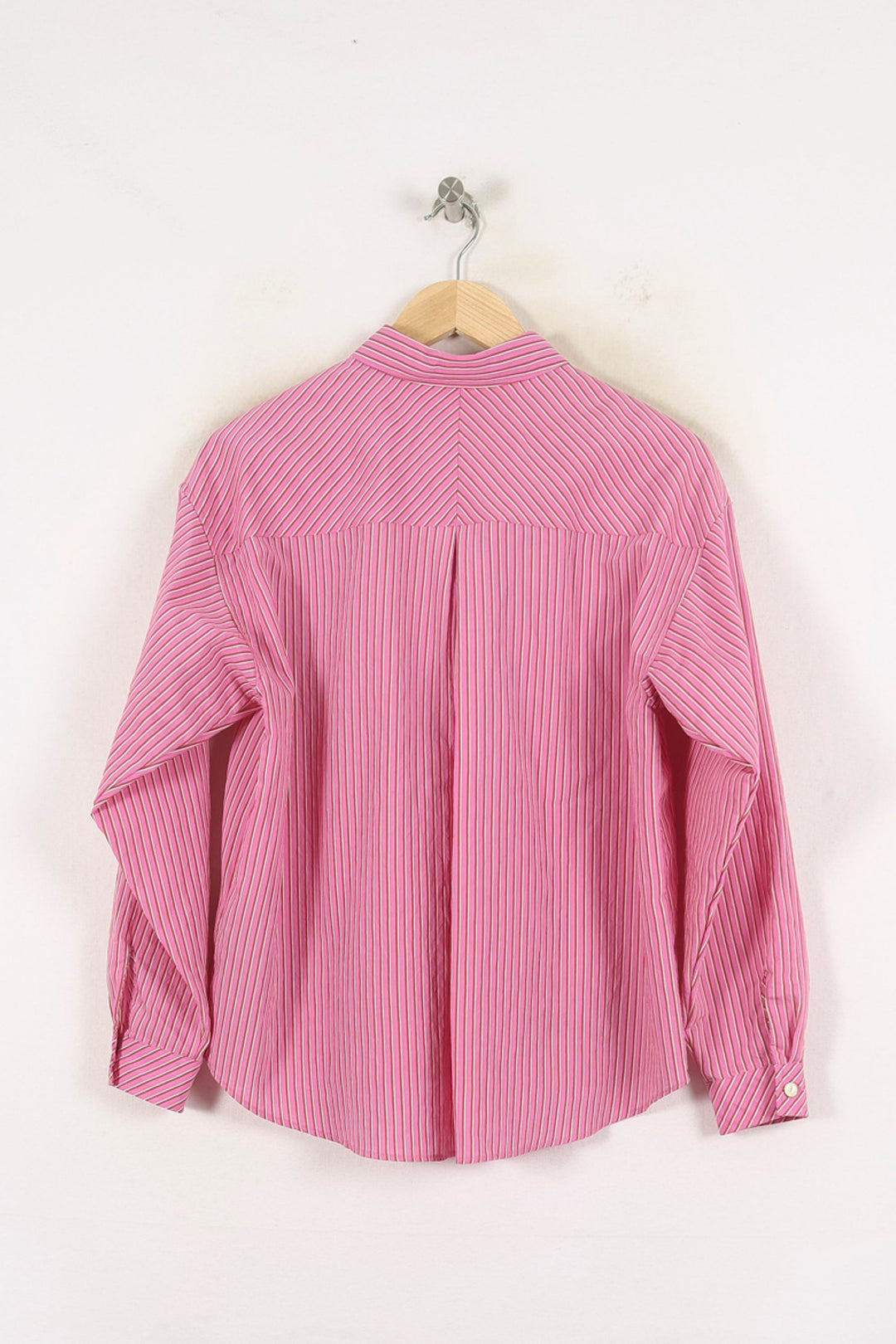 Chemise Rayée Rose et Blanche - Taille S/36 de la marque One Step | PARAD80747 - Vendu par Paradigme - Image 4