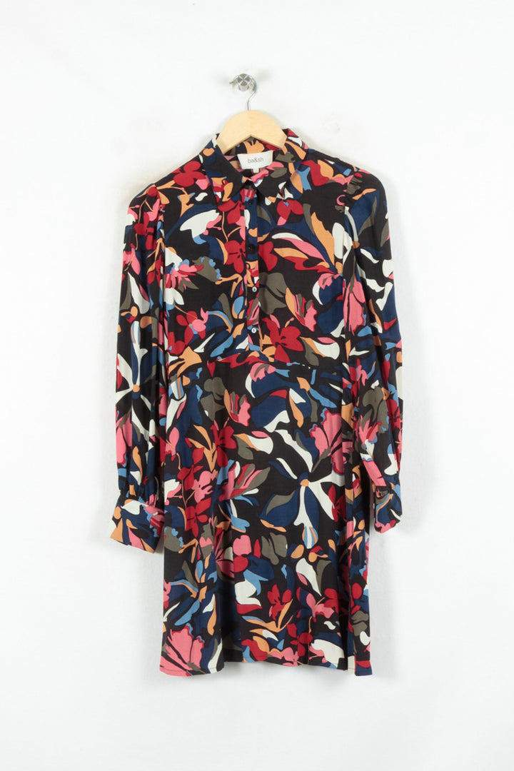 Robe Midi Multicolore - Taille S/36 de la marque ba&sh | PARAD80790 - Vendu par Paradigme - Image 2