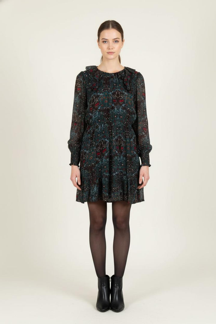 Robe Courte Multicolore - Taille XS/34 de la marque ba&sh | PARAD80799 - Vendu par Paradigme - Image 1